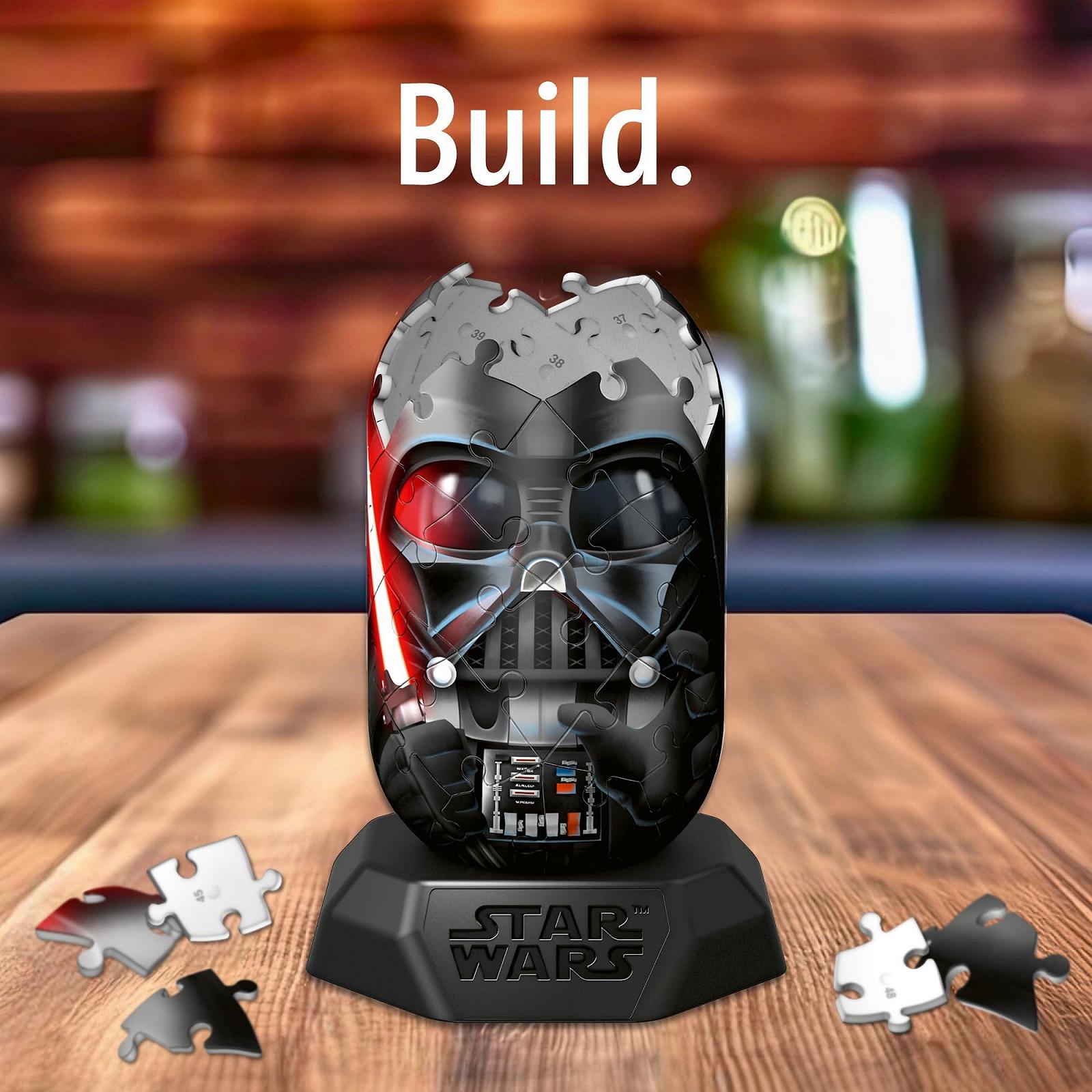 Фигурка Ravensburger Hylkies Star Wars Collectible Figures to Assemble Yourself Фигурка #01 Darth Vader, фото №2