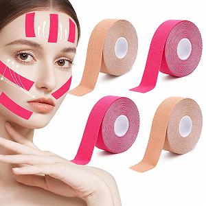 Купити Стрічка для підтяжки обличчя, 4 шт. Myofascial Lift Band для підтяжки, тонізації та зміцнення шкіри - Фото 1 Стрічка для підтяжки обличчя, 4 шт. Myofascial Lift Band для підтяжки, тонізації та зміцнення шкіри - Фото 1