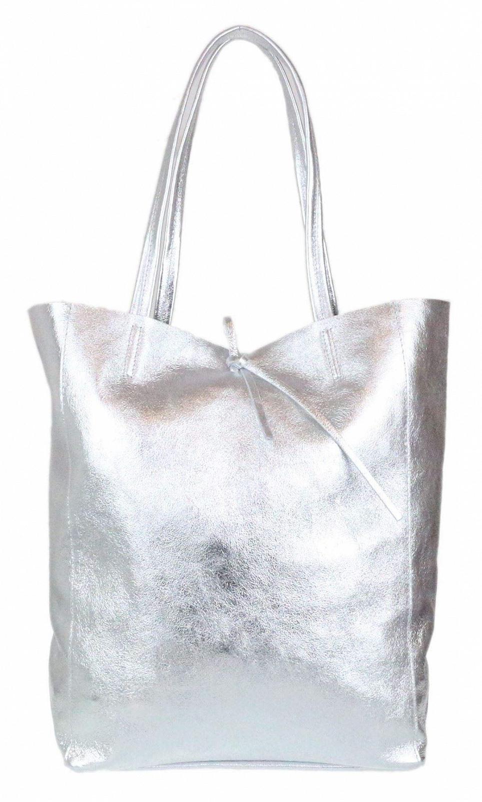 Женская сумка с открытым верхом Girly Handbags из натуральной кожи, фото №1