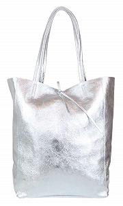 Женская сумка с открытым верхом Girly Handbags из натуральной кожи - Фото 1