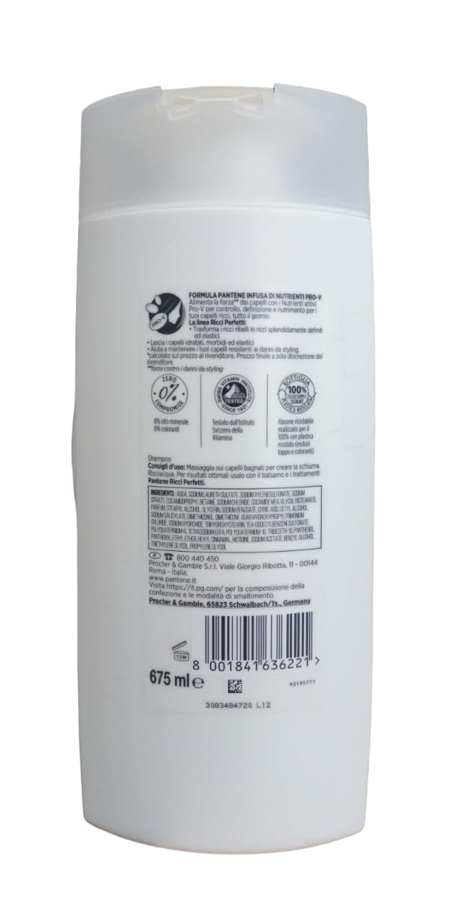 Шампунь Pantene for Perfect Curls 675 мл, фото №2