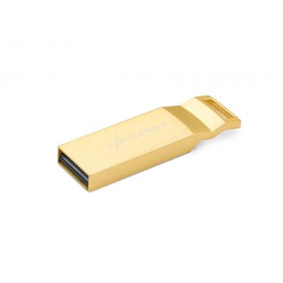 USB флеш-накопичувач Exceleram 64gb U2 Series Gold USB 2.0 EXP2U2U2G64, фото №2