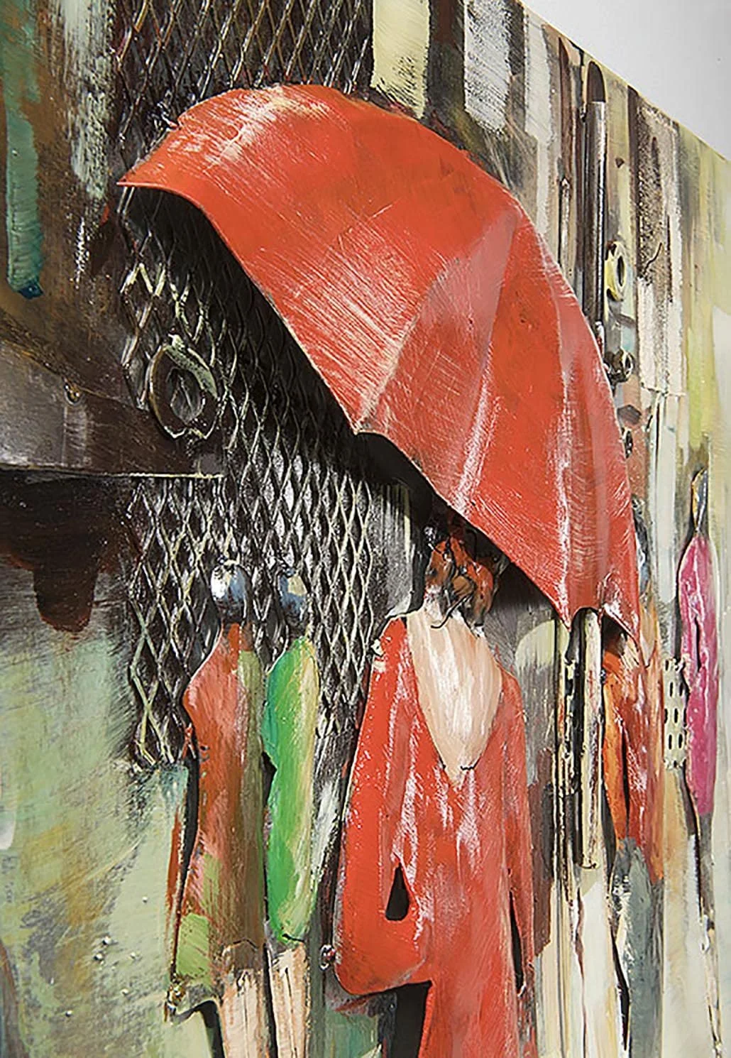 Металева картина Kobolo 3D Street Environment 108 x 72 см, фото №4