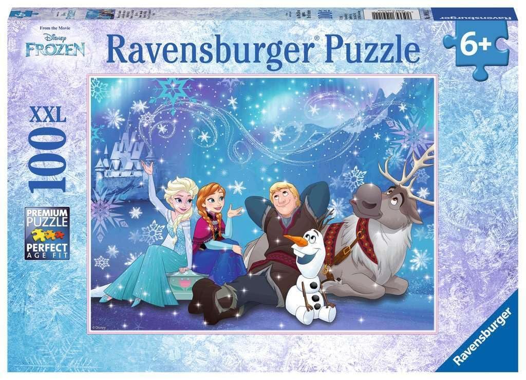 Пазл Ravensburger Frozen Ice Magic 10911 1 100 XXL элементов, фото №1 Пазл Ravensburger Frozen Ice Magic 10911 1 100 XXL элементов, фото №1