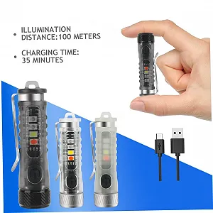 Ліхтарик-брелок YARNOW 2шт Міні Брелок Світлодіодний Портативний synthetic.ua - Фото 1