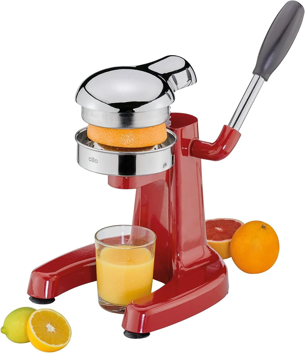 Профессиональная соковыжималка Cilio POSITANO Red, фото №5