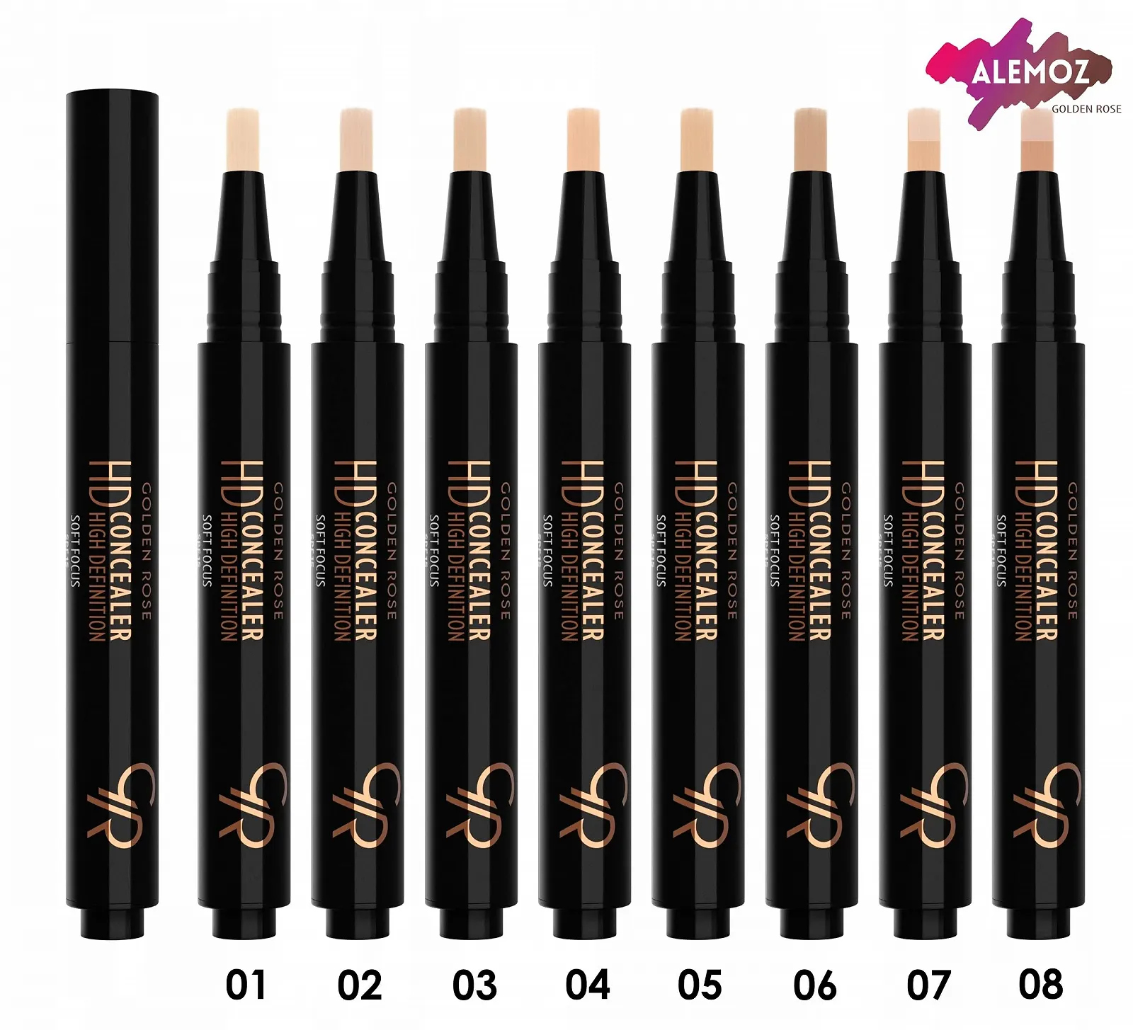 Консилер Golden Rose HD CONCEALER Eye Corrector 06, фото №3 Консилер Golden Rose HD CONCEALER Eye Corrector 06, фото №3