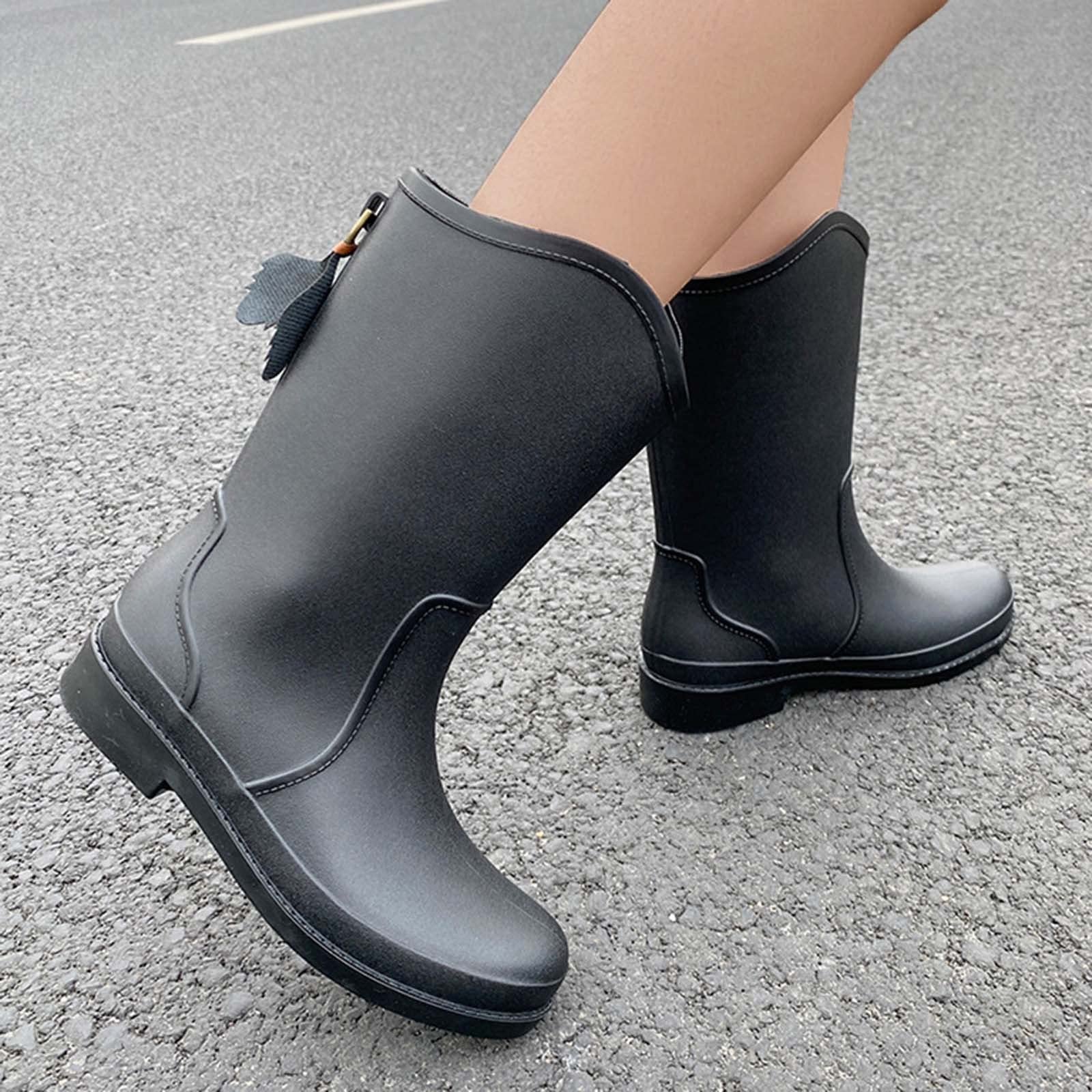 Чоботи Wellington Чоловічі Напіввисокі Дощові, фото №6