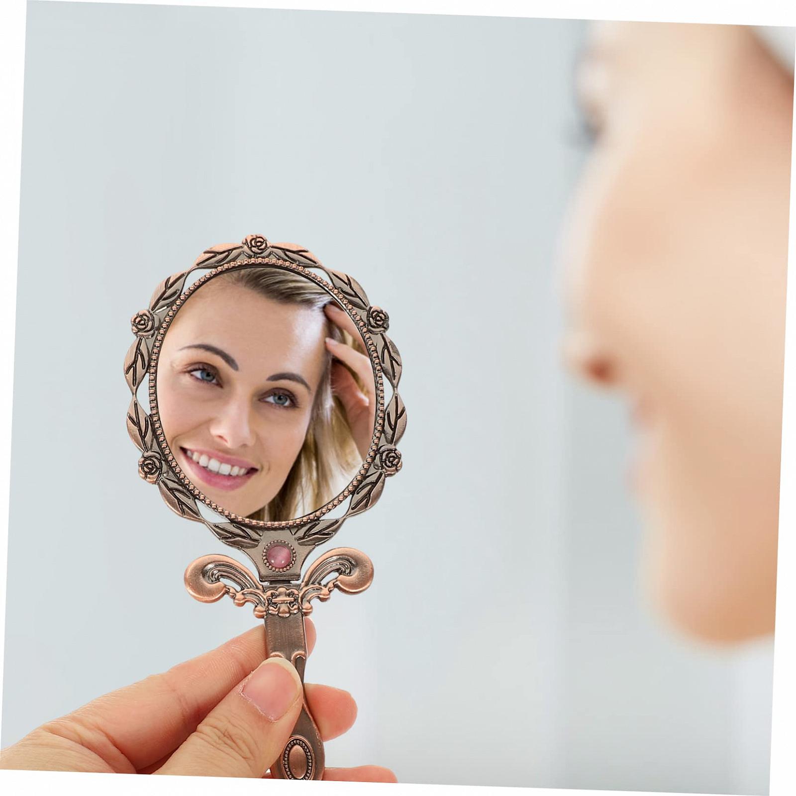 Дзеркало Schminkspiegel Fräulein Glas Weiße Haut Spiegel Anfassen, фото №5