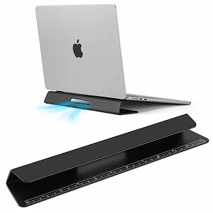 Підставка для ноутбука Алюміній Покращене охолодження, ергономіка, стабільність і універсальність Сумісна з MacBook і всіма ноутбуками з лінійкою - Фото 1