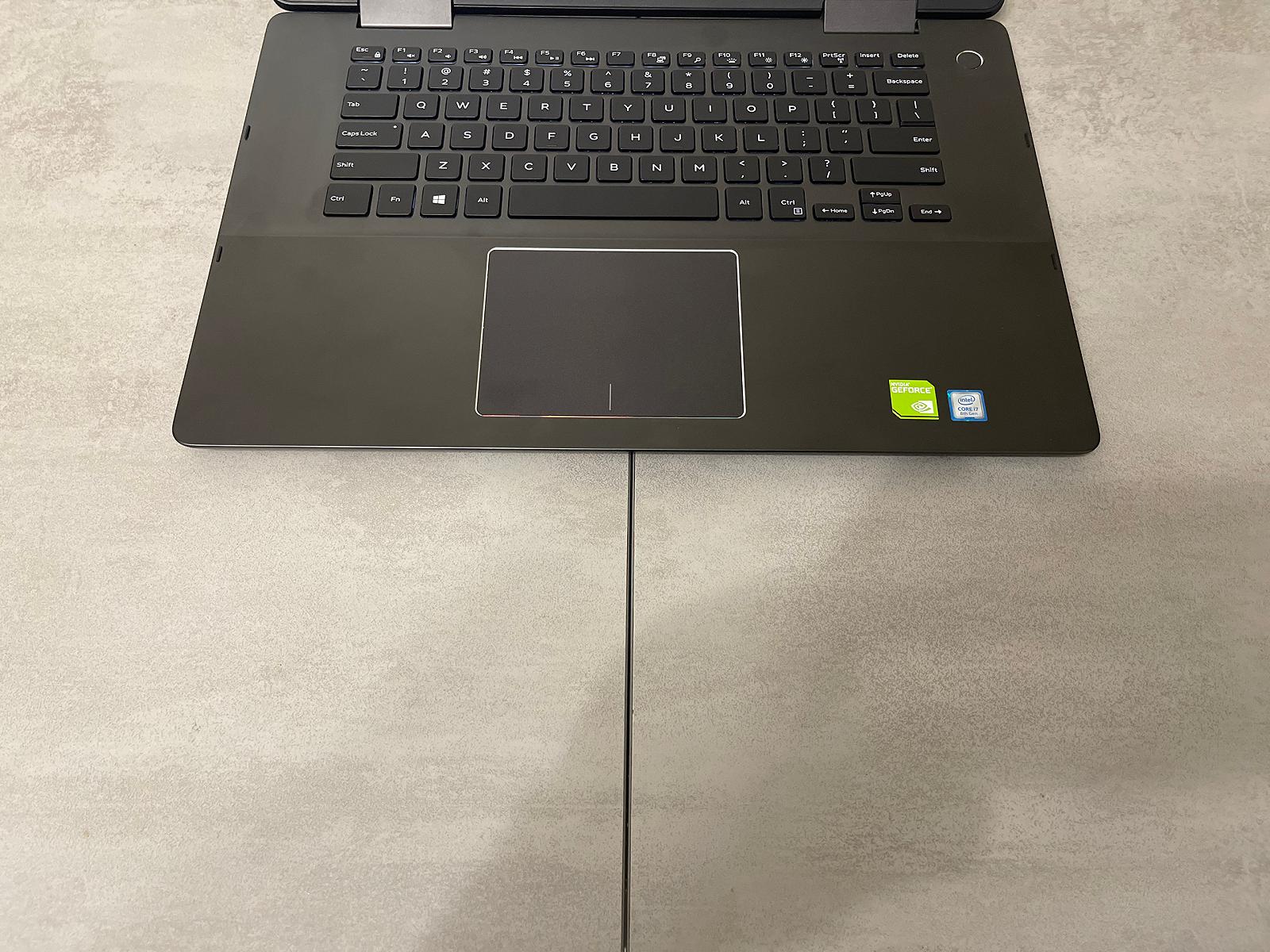 Ноутбук-трансформер Dell Inspiron 7586, 15,6" 4K IPS сенсор, i7-8565U, 16GB, 512GB SSD, NVIDIA GeForce MX150 2GB, фото №6