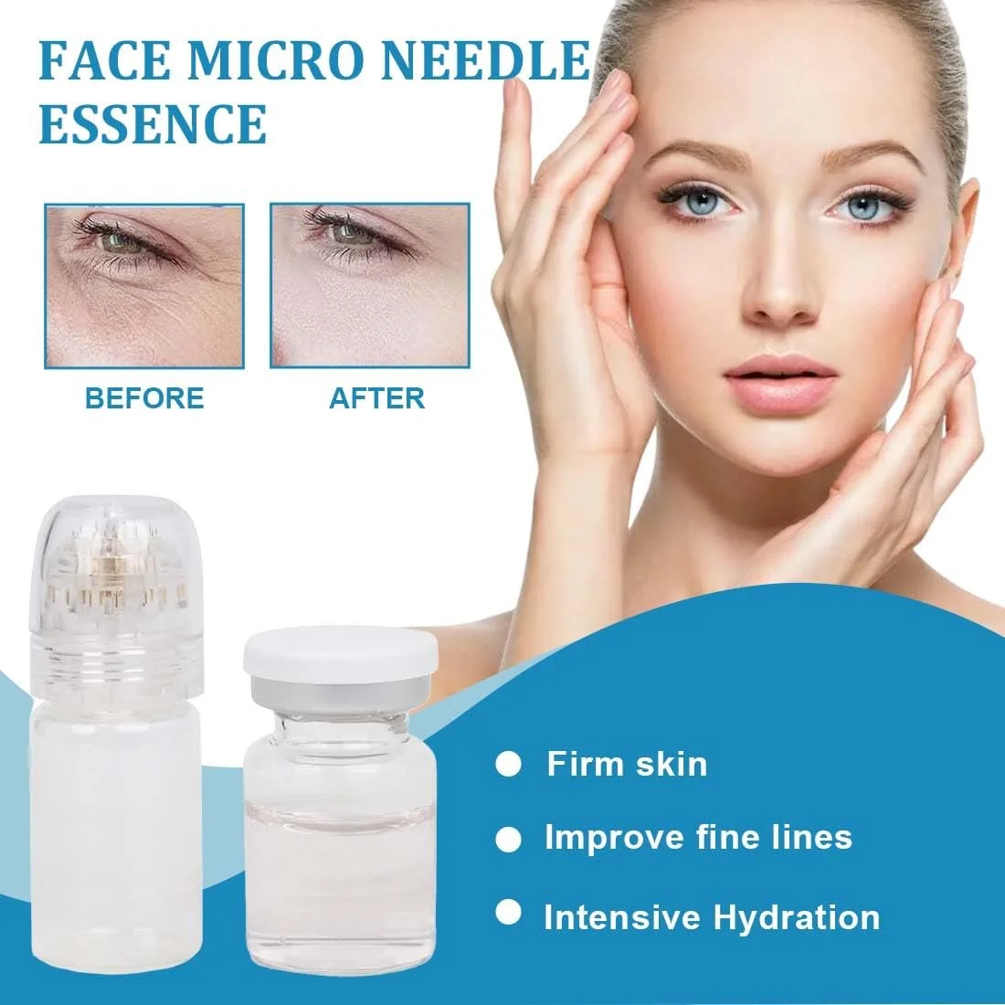 Набір Micro Infusion System, Micro Infusion System для обличчя, Beauty Micro Infusion Needling Kit, глибоке зволоження, фото №4
