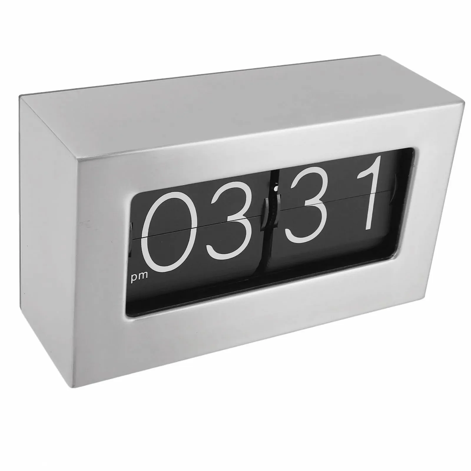 Настільний годинник Retro Storm 70 мм, складаний, чорний, фото №4