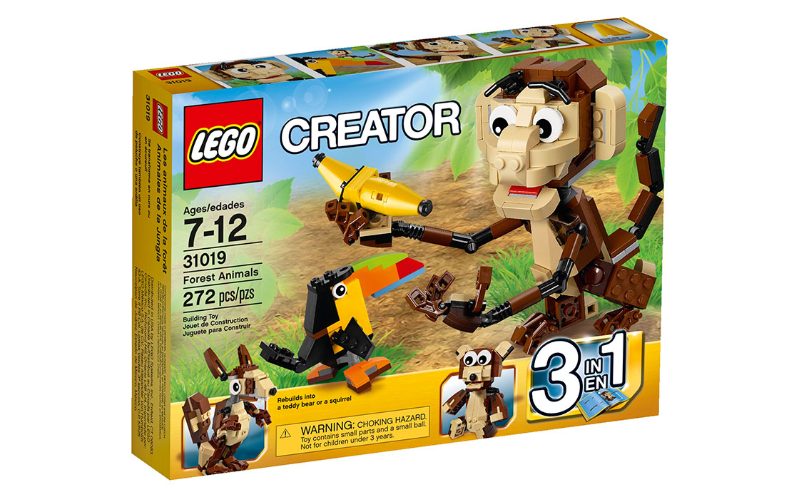 Конструктор Лего LEGO Creator Лесные животные (31019), фото №1