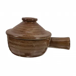 Кастрюля TOYANDONA с крышкой термостойкая для супов и тушения для микроволновой печи антипригарная - Фото 1