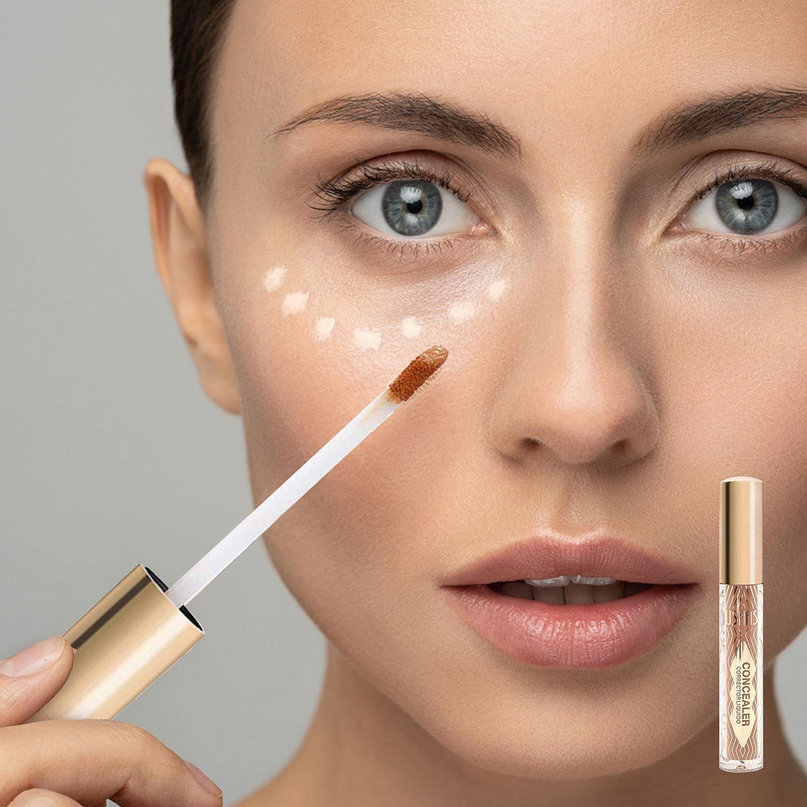 Консилер Matte Liquid 27 г Full Coverage Face Foundation Dark Circle Liquid Concealer, фото №4