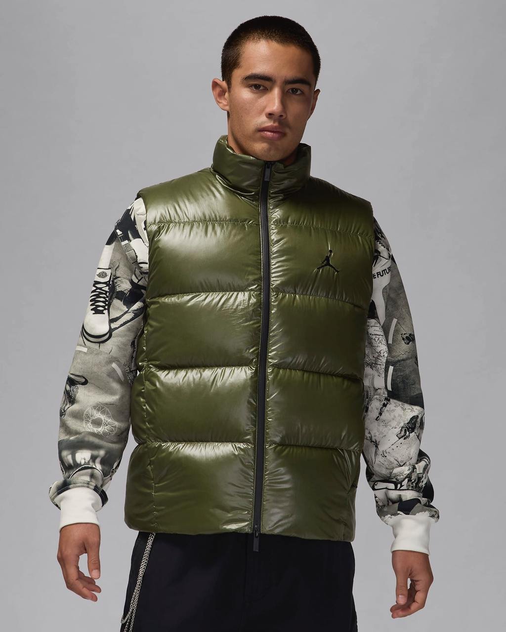 Жилетка Nike FLIGHT DOWN VEST S, фото №1