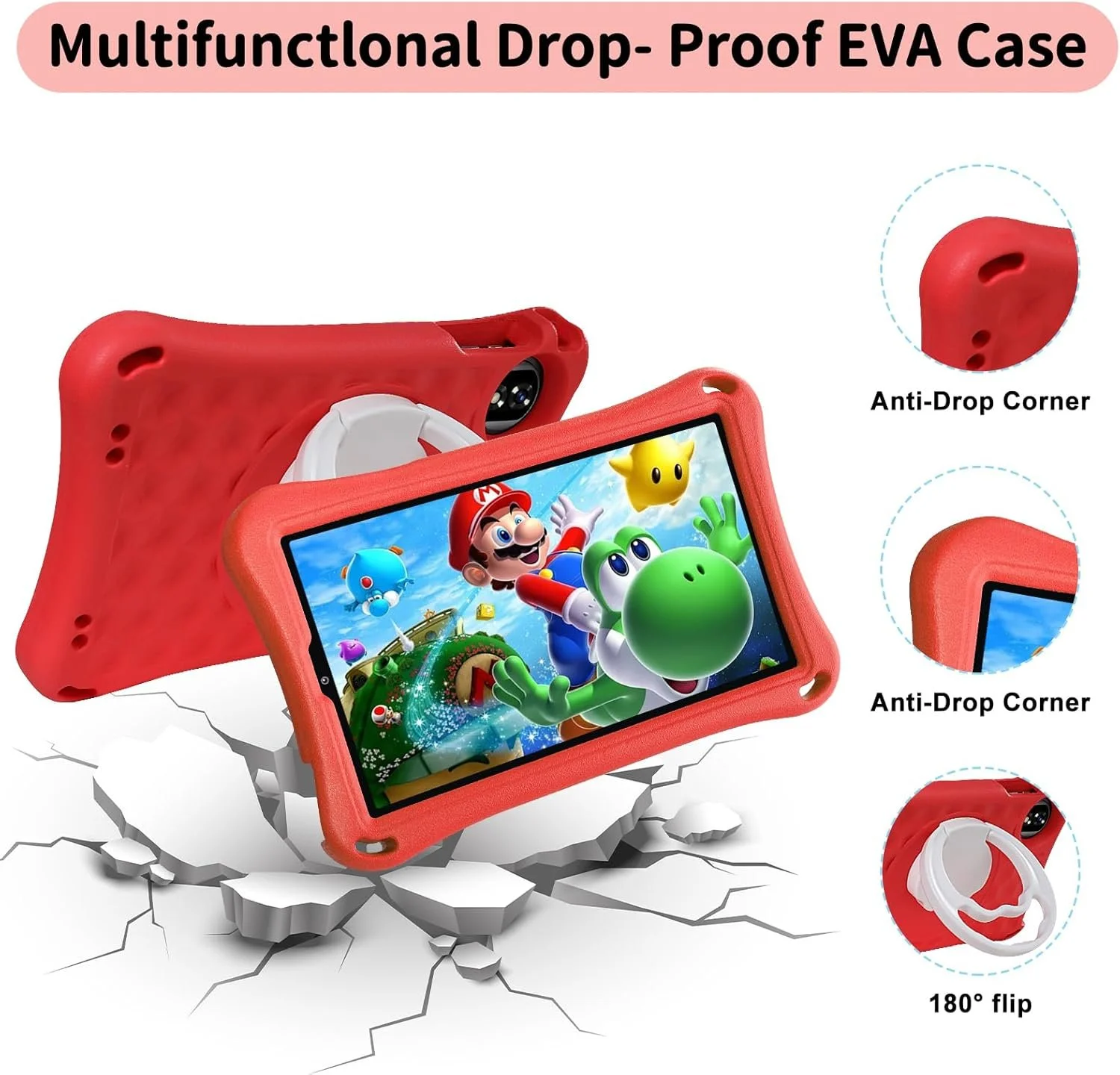 Планшет 9'' Full HD DEERTimeME  6+6/32Gb / 8 ядер / Android 15 Чорно-сірий, фото №7
