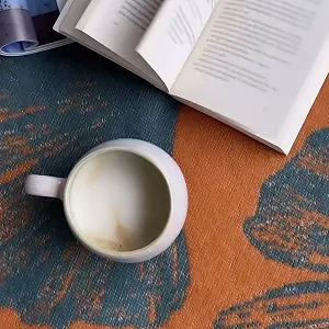 Плед JOWOLLINA Норвезька вовна 130 x 200 см Ґінкго Імбирний Бензин synthetic.ua - Фото 1