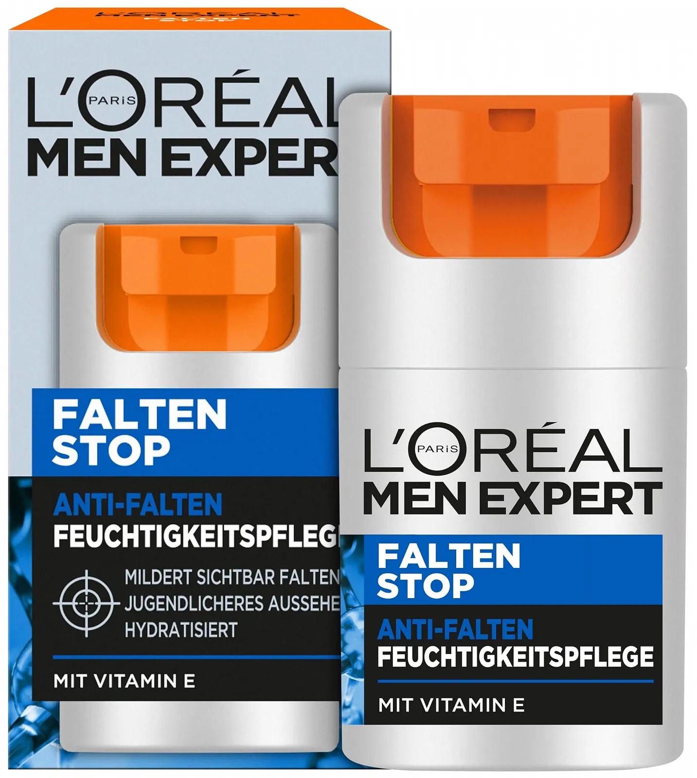 Крем для обличчя L'Oréal Men Expert Wrinkle Stop зволожувальний антивіковий для чоловіків 50 мл, фото №1 Крем для обличчя L'Oréal Men Expert Wrinkle Stop зволожувальний антивіковий для чоловіків 50 мл, фото №1