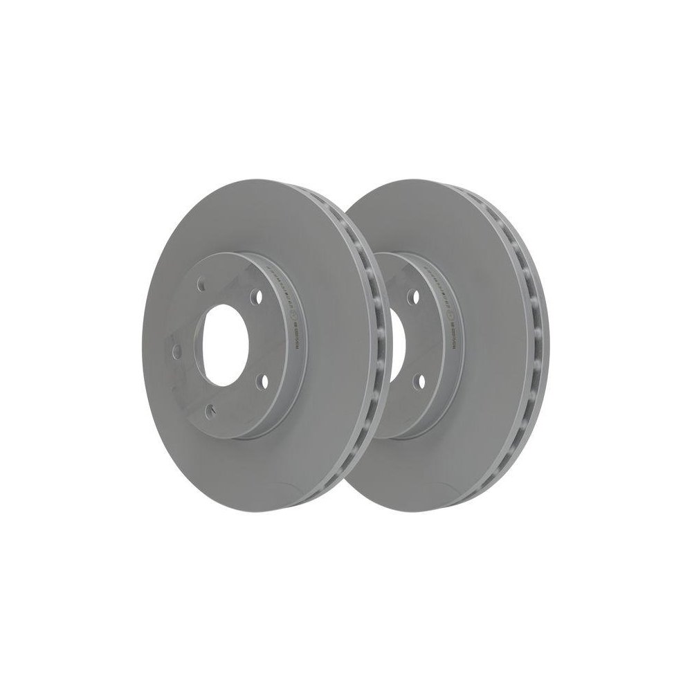 Гальмівний диск ATE 24.0128-0140.1 для NISSAN, передня вісь, фото №2