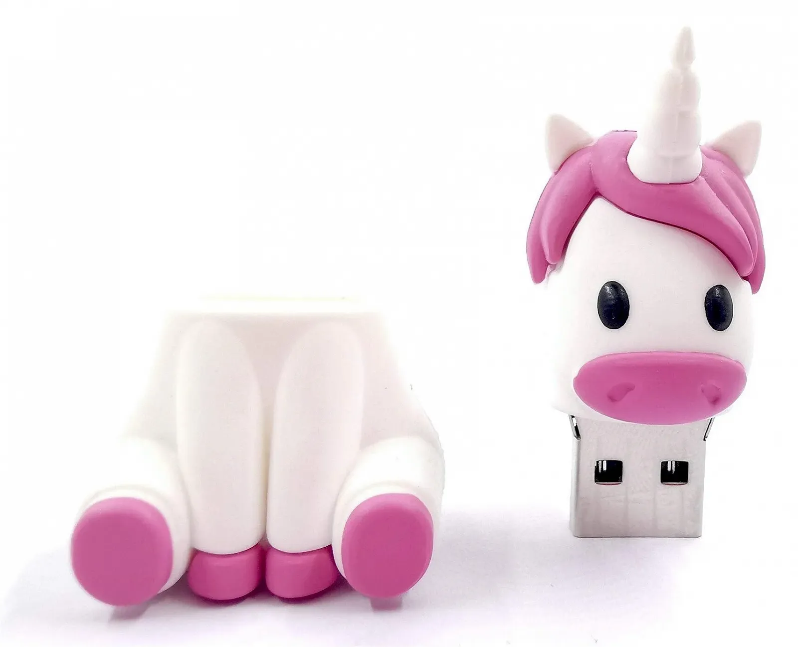 USB Flash Drive Ulticool Unicorn 128 ГБ 3.0 Рожево-білий, фото №3 USB Flash Drive Ulticool Unicorn 128 ГБ 3.0 Рожево-білий, фото №3