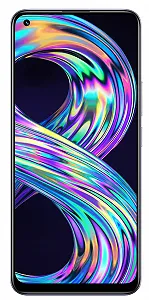 Смартфон 6.4" Realme 8 8/128Gb 2-SIM NFC 64/16Мп 8 ядер Android 13 Cyber Silver ціна на synthetic.ua - Фото 1 Смартфон 6.4" Realme 8 8/128Gb 2-SIM NFC 64/16Мп 8 ядер Android 13 Cyber Silver synthetic.ua - Фото 1