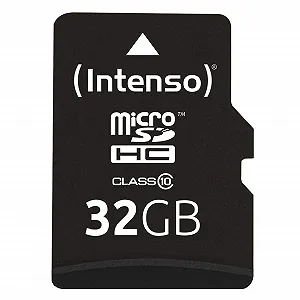 Карта пам'яті Intenso Micro SDHC 32 GB Class 10 з SD-адаптером - Фото 1