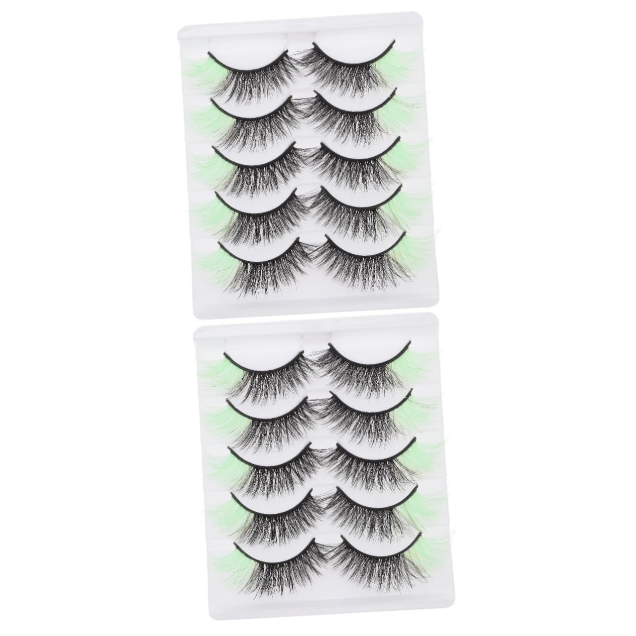 Накладні вії Angoily 10 пар Кольорові, фото №1