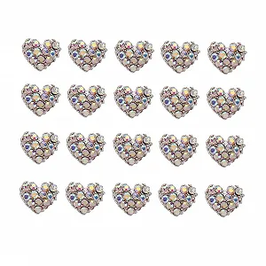 Стрази для нігтів Прикраса для нігтів Серце 3D Наклейки для нігтів - Фото 1