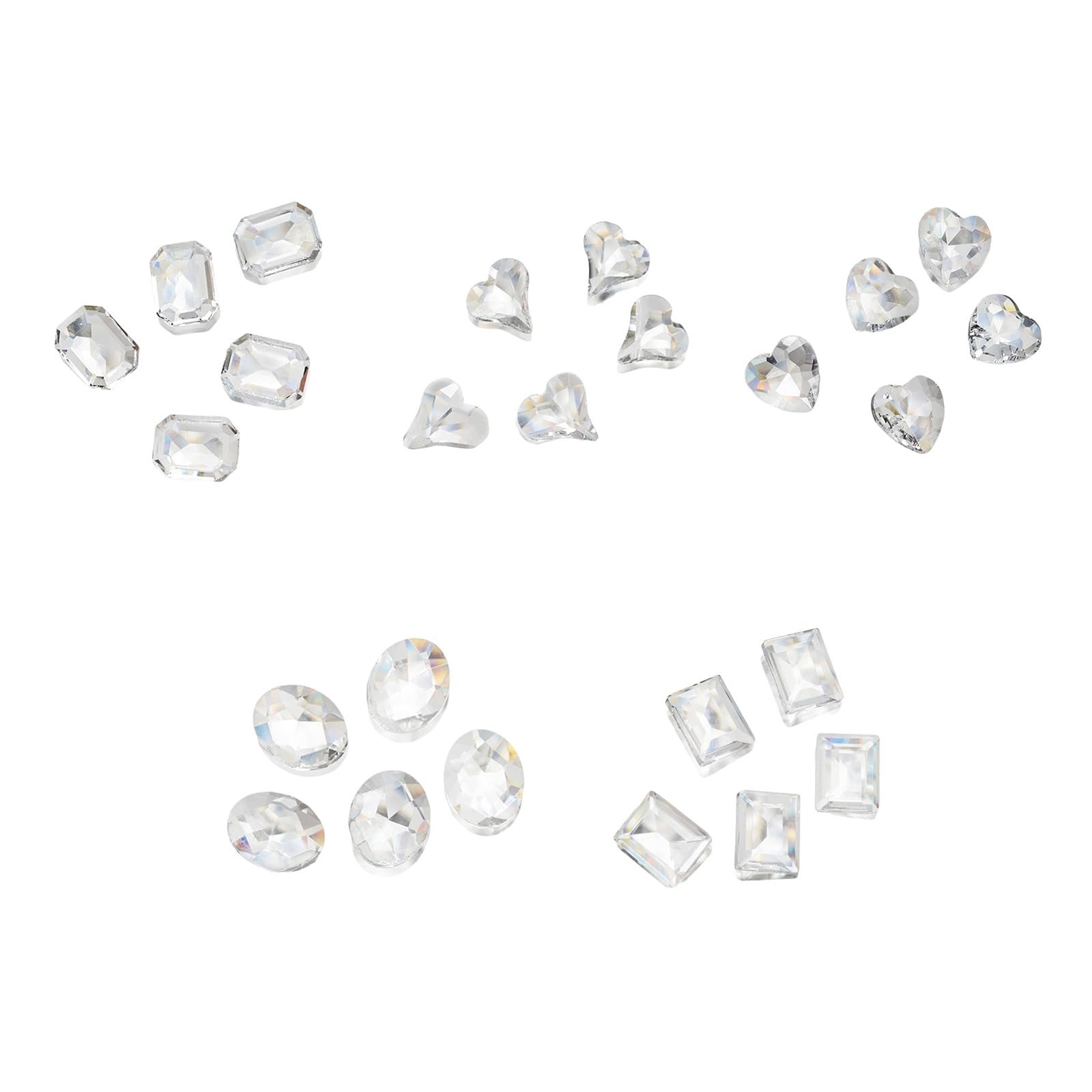 Прямокутні Стрази для нігтів, фото №4