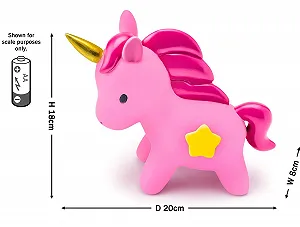 Скарбничка для дітей Mousehouse Gifts Єдиноріг з блискучою гривою та зіркою synthetic.ua - Фото 1