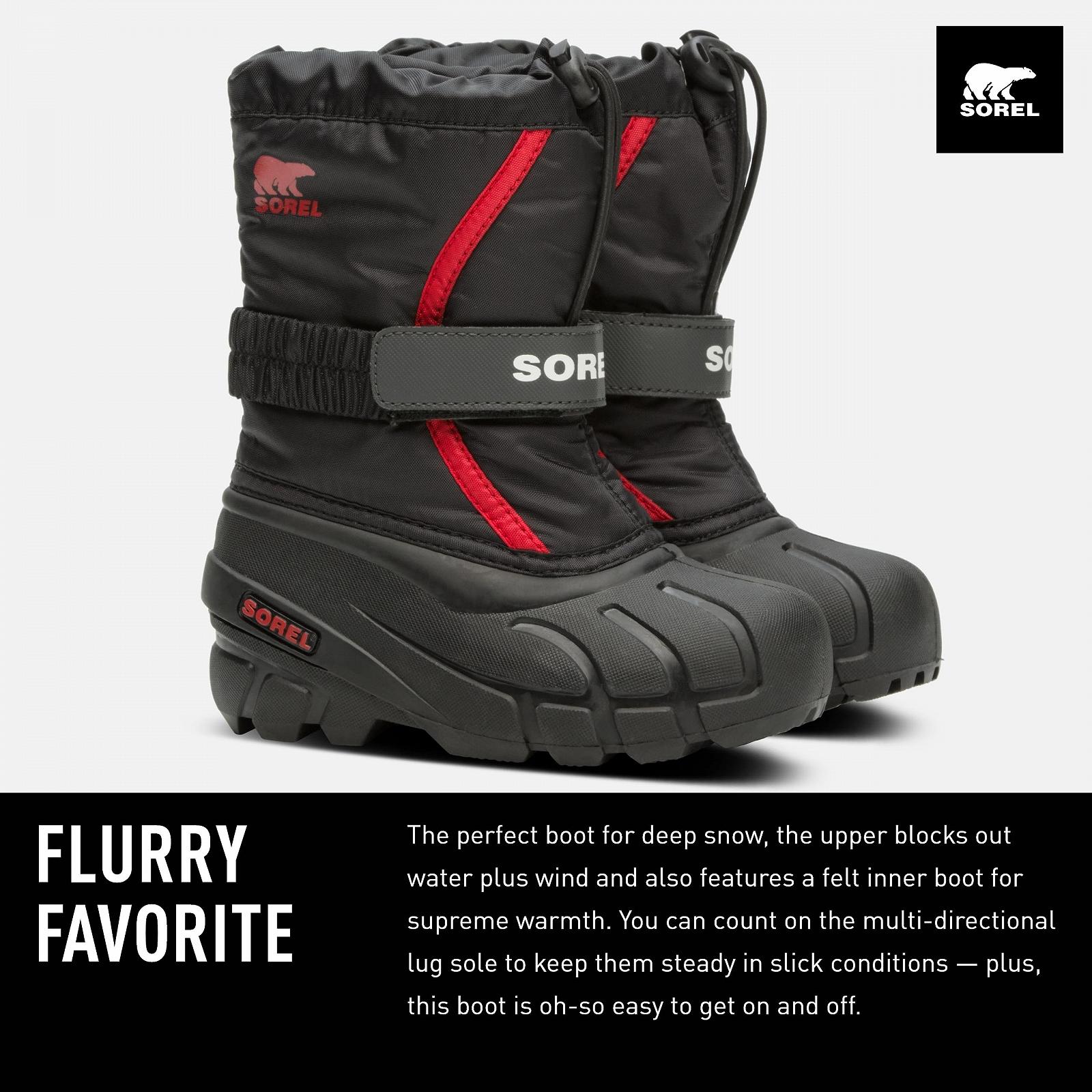 Чоботи Sorel Flurry для дітей, унісекс, фото №2