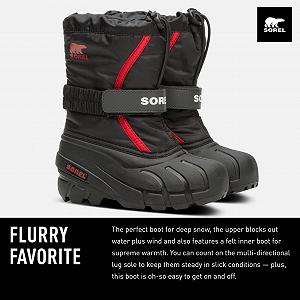 Чоботи Sorel Flurry для дітей, унісекс synthetic.ua - Фото 1