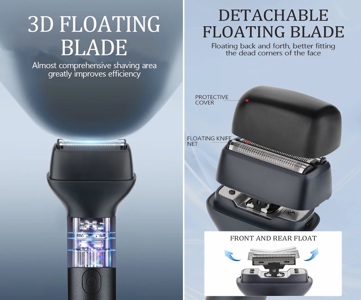 Тример Xiaomi JK-881 5в1 Trimmer Set, фото №12