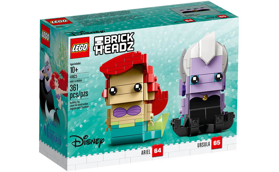 Конструктор Лего LEGO Brick Headz Ариэль и Урсула (41623), фото №1