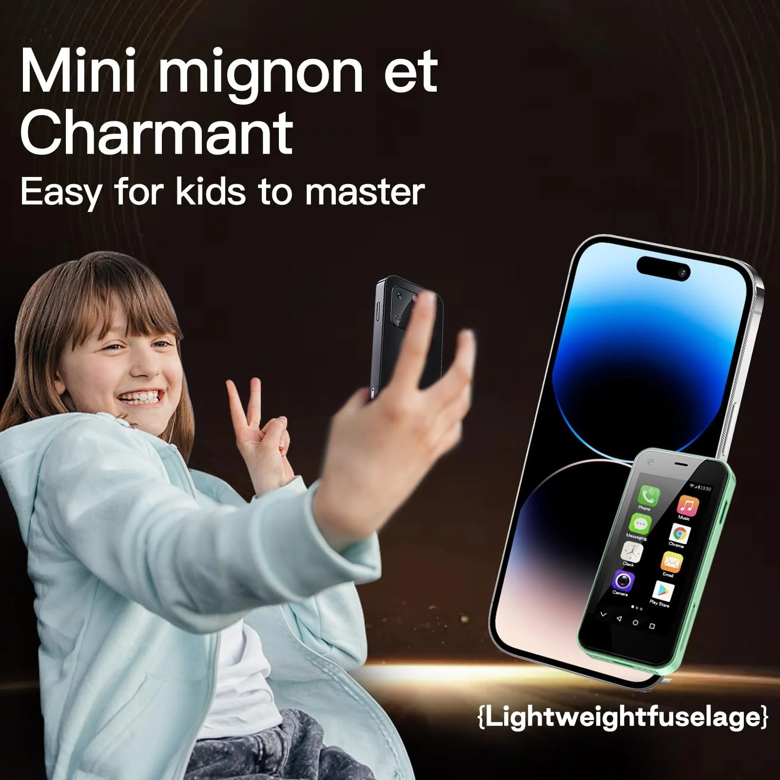 Смартфон YOHOPE Mini 3G 2/16 GB Зелений, фото №3