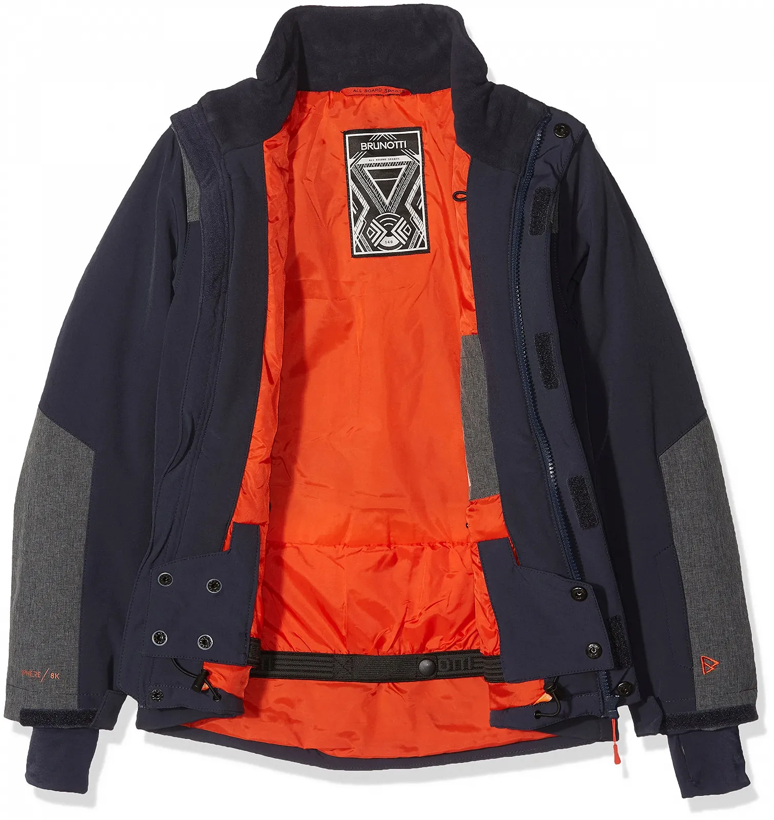 Куртка Softshell Brunotti Twintip Jr для хлопчиків, фото №3