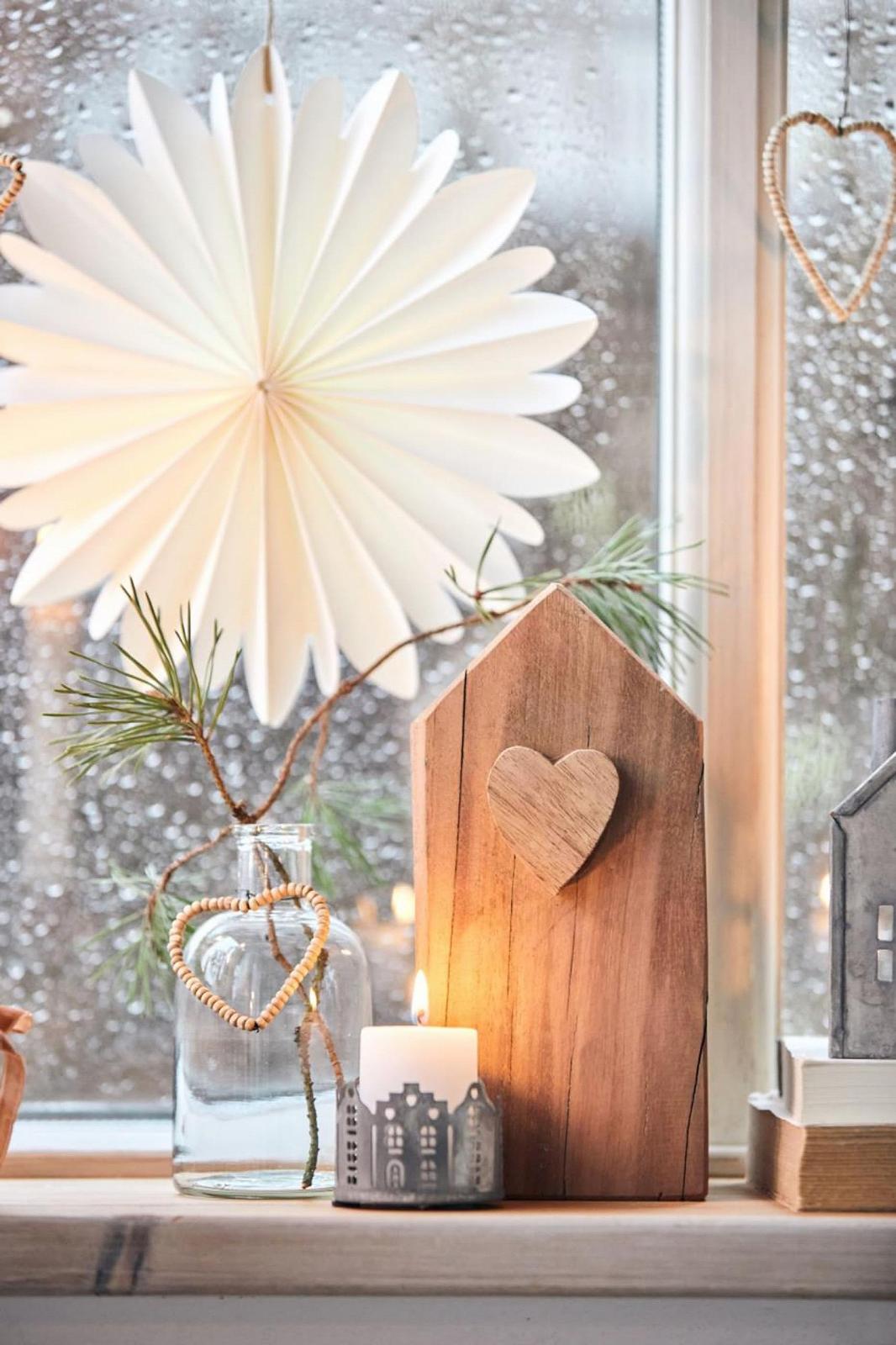 Свічник IB Laursen Die-Cut Houses Срібний Металевий, фото №3