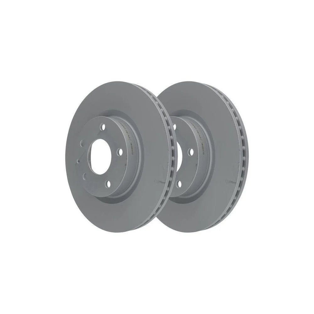 Гальмівний диск ATE 24.0125-0208.1 для MAZDA, передня вісь, фото №1