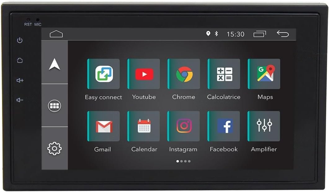 Автомагнітола Jf Sound JF-337-CP / 6.2" / Сенсорна / 4/32Гб / Android 12 / Apple CarPlay / Android Auto / Bluetooth / WI-FI / GPS / USB / DAB+ / 2DIN, фото №5