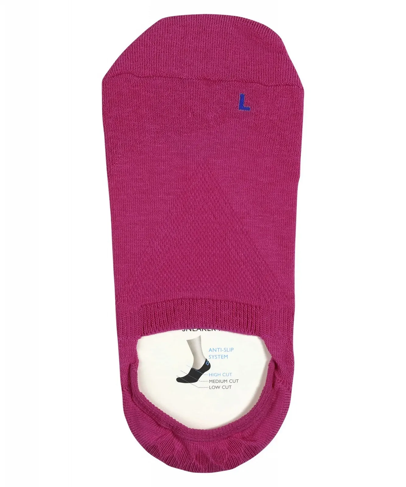 Носки FALKE Cool Kick Stopper Женские, нескользящие пупырышки, легкая подкладка, плоский шов на пальцах, спортивные, однотонные, дышащие, быстросохнущие, 1 пара, фото №5