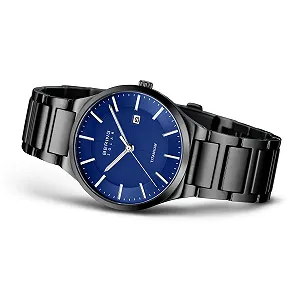 Часы солнечные BERING Мужской 39 мм Титан synthetic.ua - Фото 1