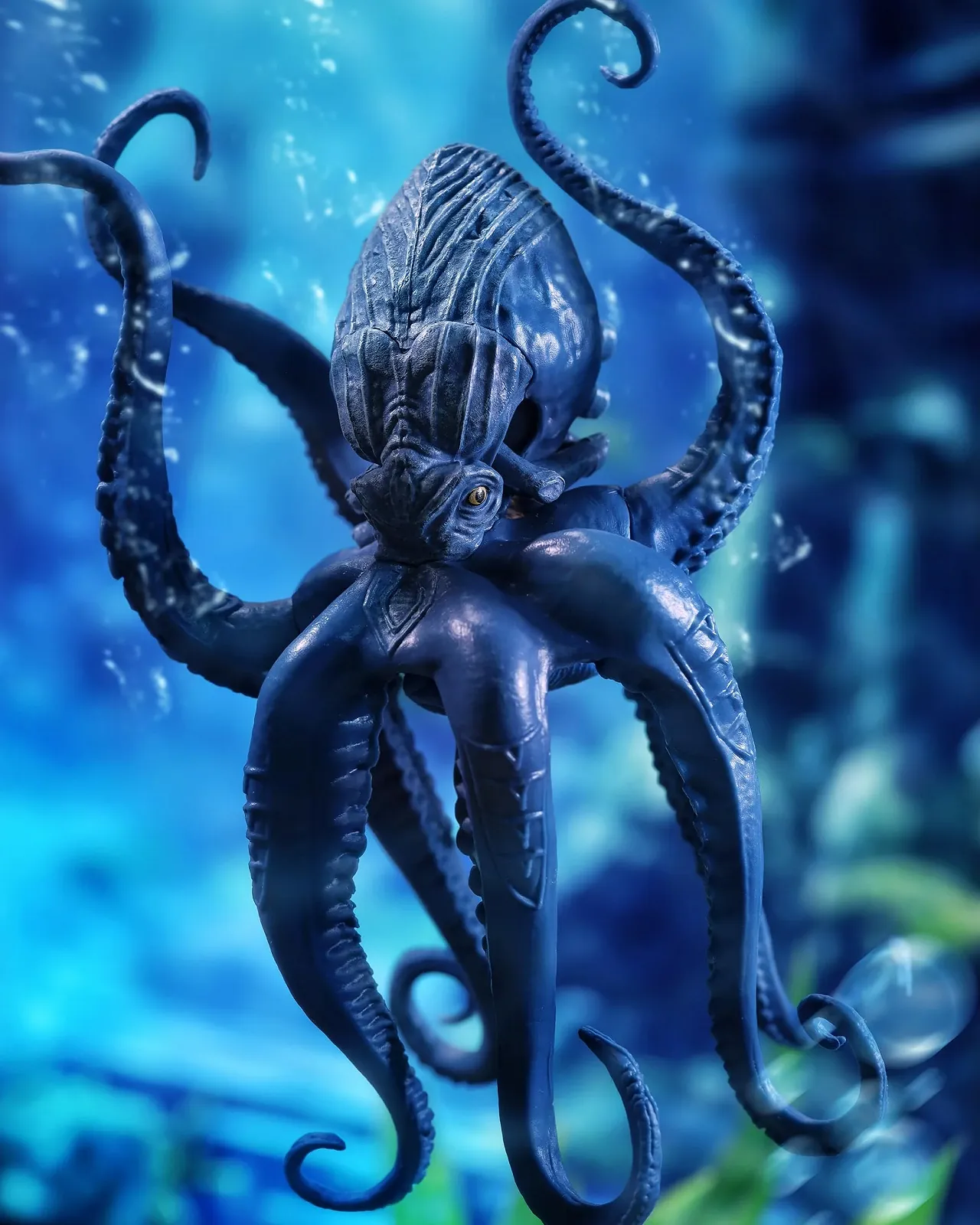 Фігурка McFarlane DC Multiverse Aquaman and The Lost Kingdom Aquaman Stealth Suit with Topo Gold Label 18 см, фото №5