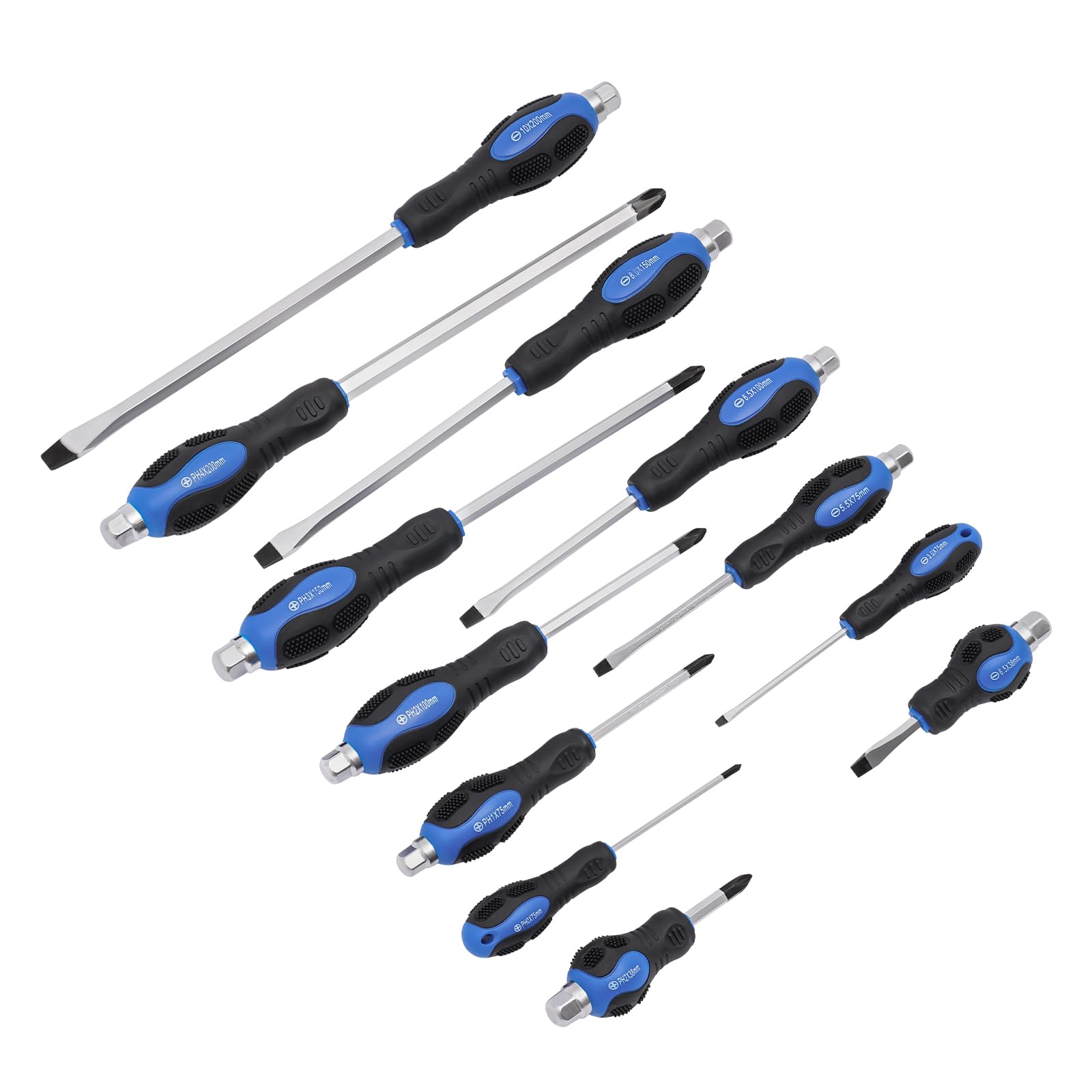 Набір викруток Magnetic 12 шт. 6 Phillips і 6 Slotted, фото №6 Набір викруток Magnetic 12 шт. 6 Phillips і 6 Slotted, фото №6