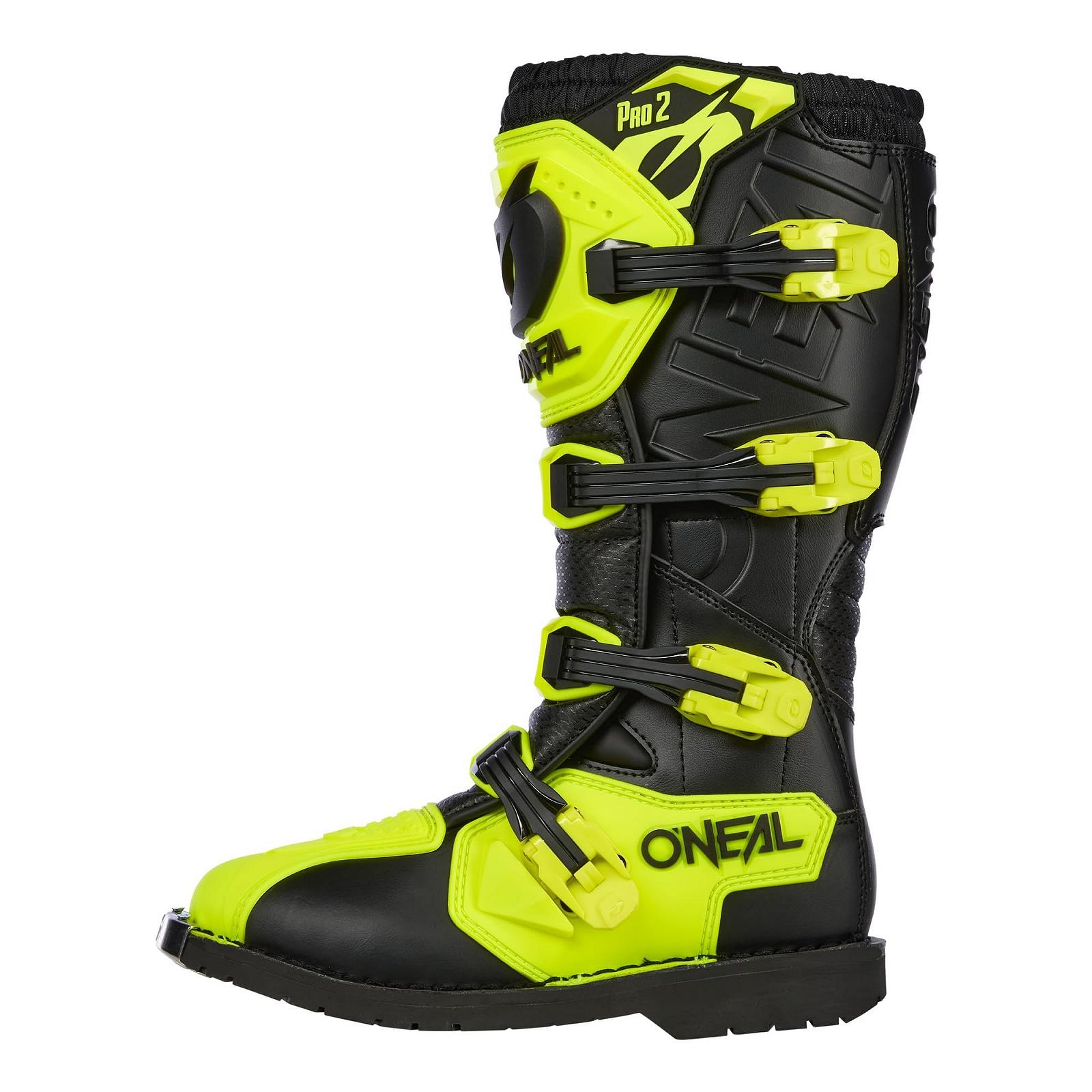 Мотоботи O'NEAL Rider Pro 2 Neon Yellow, фото №2