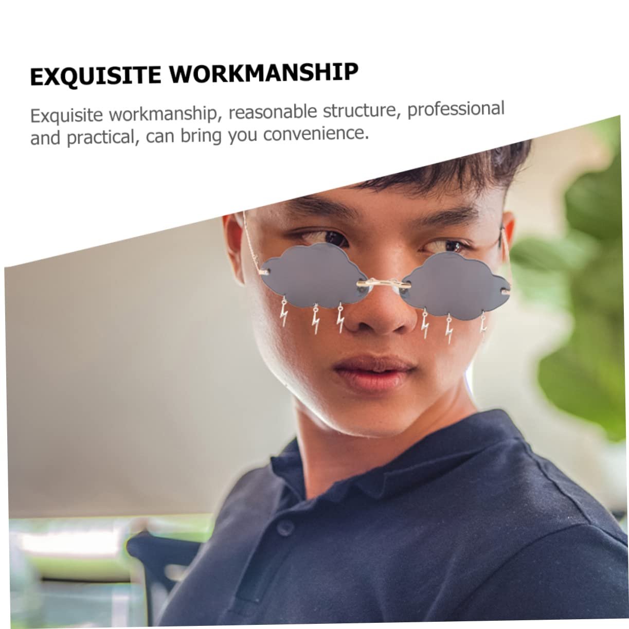 Набір сонцезахисних окулярів жіночих PACKOVE, 3 шт, без оправи, фото №5