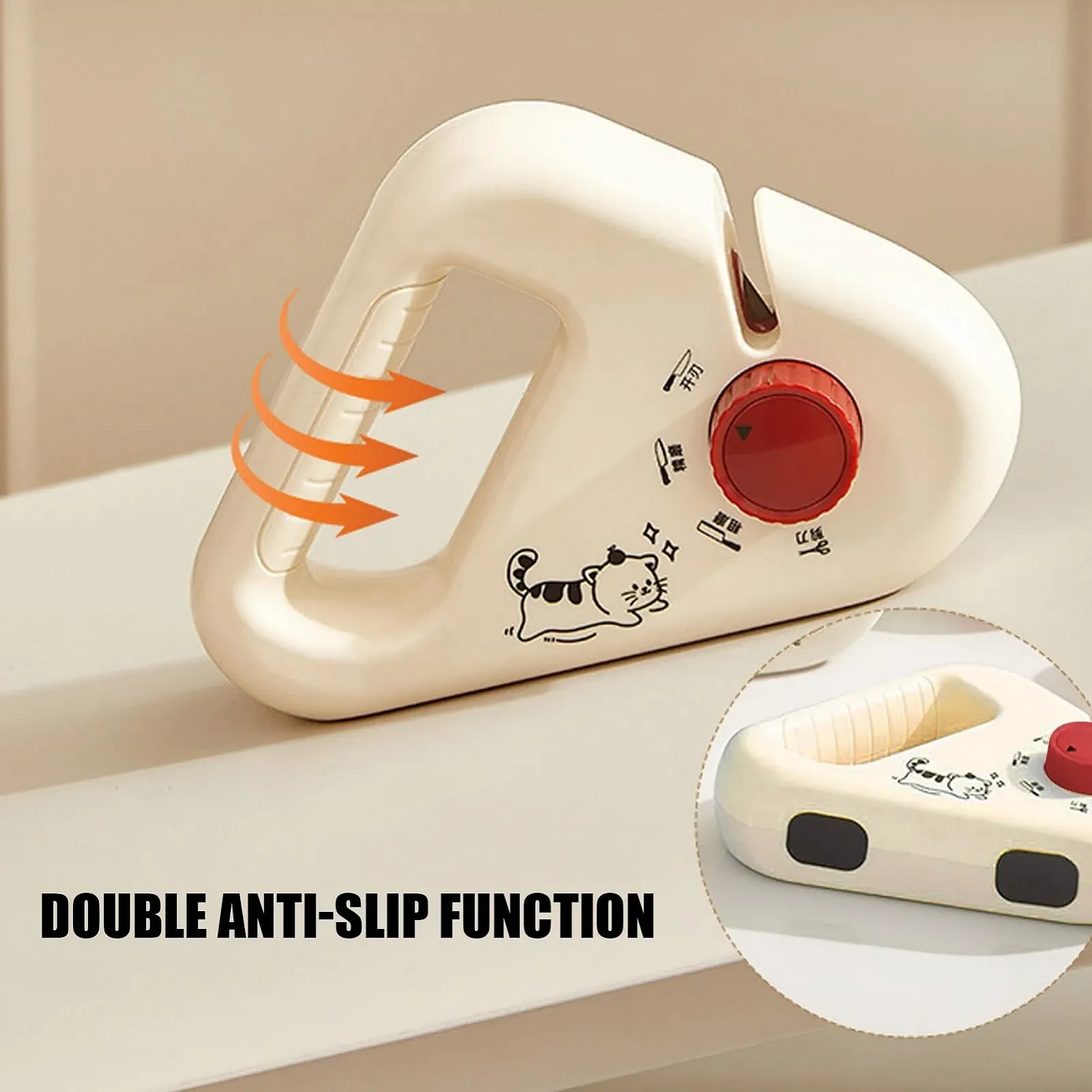 Точило для ножів Manual Whetstone Multifunctional Household, фото №7