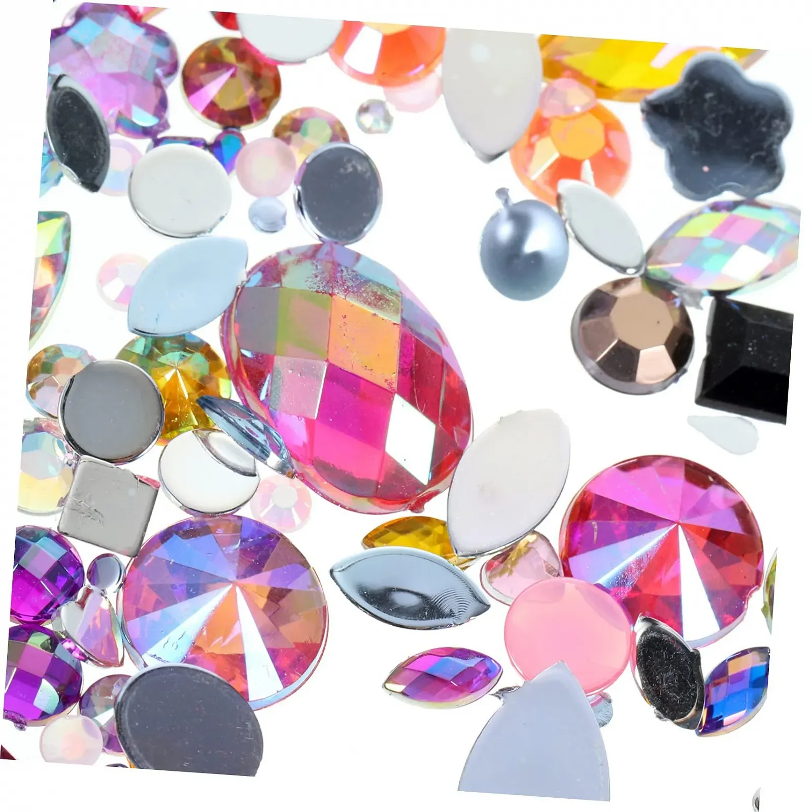 Стразы для ногтей Healvian 900 штук, украшения для маникюра, аксессуары для мобильных телефонов, украшения со стразами для маникюра, фото №4