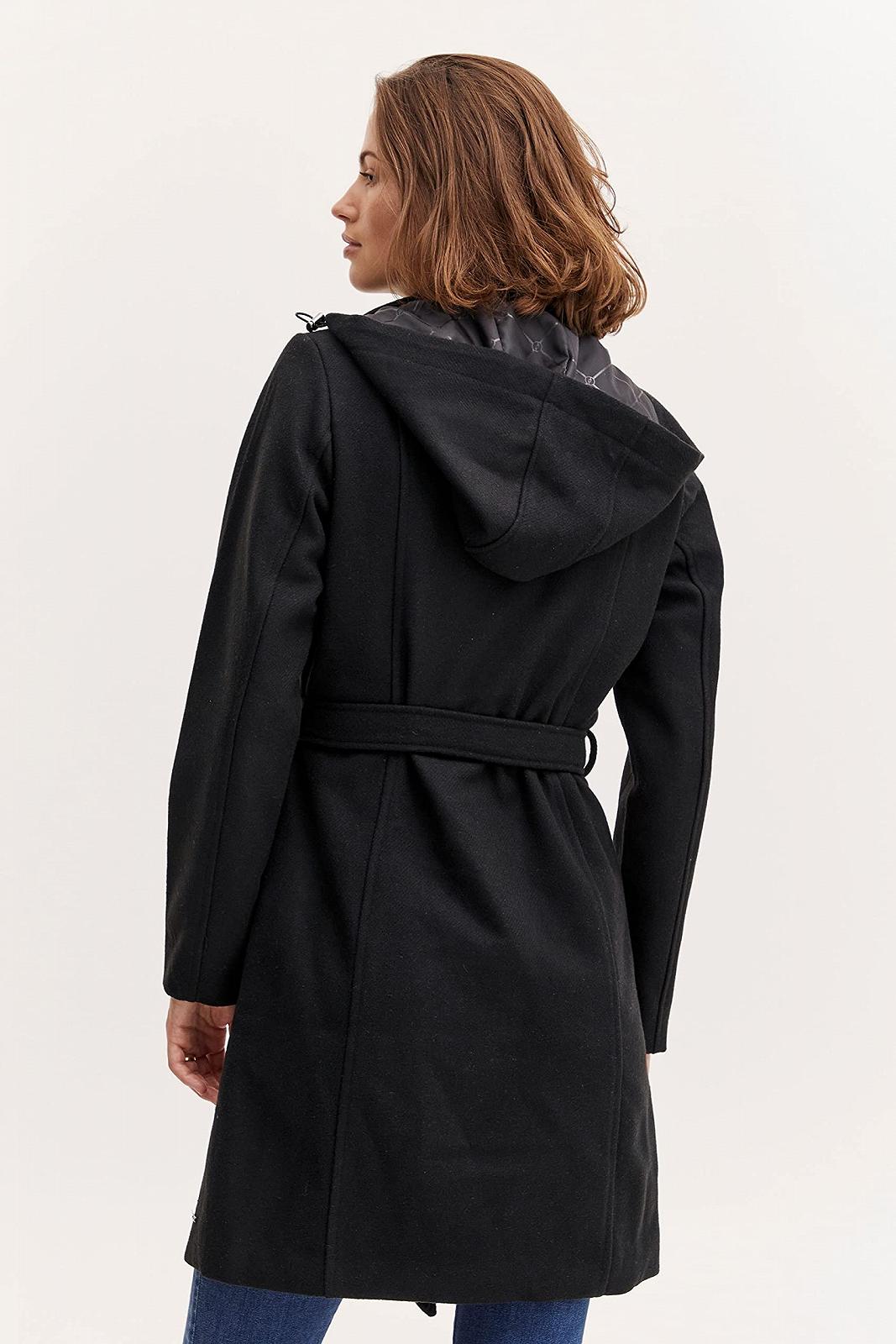 Женская переходная куртка fransa FRSAGA с шерстью, потайная молния, капюшон, пояс, фото №5 Женская переходная куртка fransa FRSAGA с шерстью, потайная молния, капюшон, пояс, фото №5